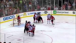 NHL ECF Rangers vs Devils Game 4 Mike Rupp Punches Martin Brodeur - 52112