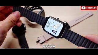 Haylou RS4 Plus Smart Watch -Unboxing & Review -1.78 inch large Screen OLED 60hz + Magnetic Strap