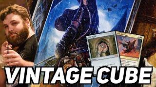 I Can TASTE the Top 8  Vintage Cube  LIVE 64 Elimination Draft  MTGO