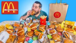 I ate the ENTIRE McDonalds Menu