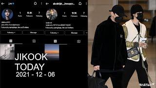 Jikook arrive together at airport they are back in Korea with Jin  Jikook instagram account post +