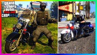 UNLOCK RARE POLICE MOTORCYCLE How To Spawn COP BIKE Cars GTA 5 Chop Shop DLC GTA Online Update