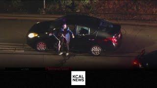 Nearly two-hour long chase ends with possible DUI suspects arrest