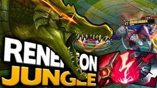 THE KING OF THE JUNGLE IS A CROCODILE - Renekton Jungle Gameplay Season 8