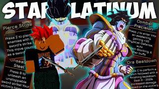 *NEW* STAR PLATINUM THE WORLD in SBR YBA