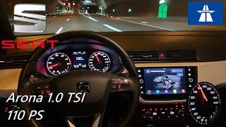 2023 SEAT ARONA 1.0 TSI 110 PS TOPSPEED NIGHT POV DRIVE WÜRZBURG 60 FPS