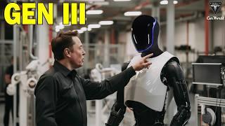 STUNNING Elon Musk CONFIRMS Tesla Bot Gen 3 Optimus Will Match to Neuralink