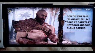 God Of War 2018 Android Gameplay Netboom Cloud Gaming Mi 11x  Poco F3