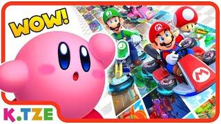 Kirby WANTS to Play Mario Kart  Super Mario Odyssey Story