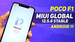 Poco F1 - MIUI Global 12.5.8 Stable - Android 11  Good Gaming  Always On Display Voice Changer