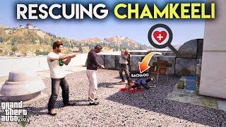 GTA 5 - Michael Rescuing Chamkeeli From Khalid  EP 46 RLS S02 - GTA V Mods Urdu