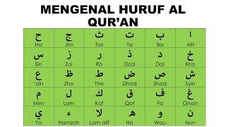 huruf al Quran. cara paling mudah belajar huruf iqro. huruf hijaiyah. belajar mengaji iqro