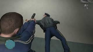 GTA 4 - Hospital Knife Rampage + Six Star Escape