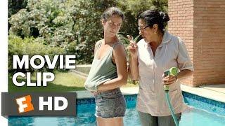 The Second Mother Movie CLIP - Pool 2015 - Helena Albergaria Movie HD