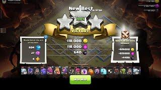 Clash of clans ultimate strategy to get 3 star in war gobowitch#cocindia #clashofclans #proattacks