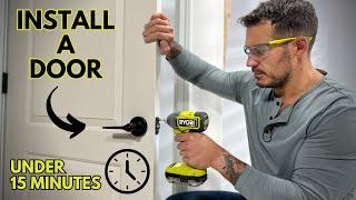 How to Install a Door THE EASY WAY