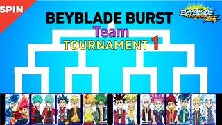 Beyblade Burst Sparking team match Tournament 1 quarterfinals 베이블레이드 버스트 슈퍼킹 팀 매치 토너먼트 1회  8강전