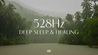 528Hz Deep Sleep Music  Healing Frequency - DNA repair Hormone Balance