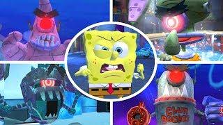 SpongeBob Truth Or Square - All Bosses No Damage