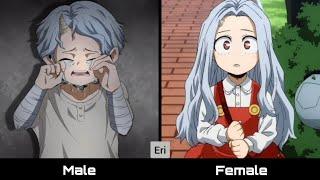 Boku No Hero Academia Characters Gender Swap