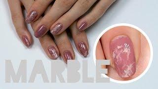 DIY Nude Marble Gel Nails  Madam Glam Gel Polishes