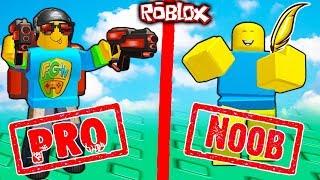 Roblox NOOB vs PRO Simulator Weapons to Get Weapon Simulator