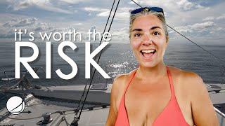 Sailing to COLOMBIA 500 miles big seas a new continent and fishing drama... Ep 35