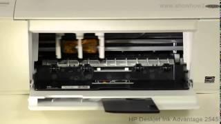 HP Deskjet Ink Advantage 2545 - Installing Ink Cartridges