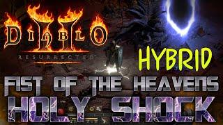 AWESOME FOH  HOLY SHOCK HYBRID PALADIN Budget  Diablo 2 Resurrected