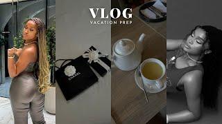 VACATION PREP Unboxing Nails Lashes Arranging flowers and gifts VLOG