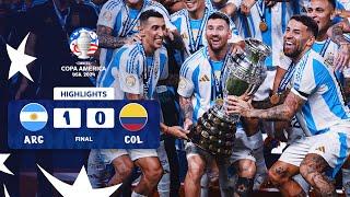 ARGENTINA 1-0 COLOMBIA  HIGHLIGHTS  CONMEBOL COPA AMÉRICA USA 2024™