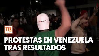 Protestas y cacerolazos en Venezuela tras anuncio de victoria de Nicolás Maduro