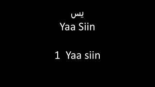 Surat Yasin Terjemahan Arab dan Latin INDONESIA