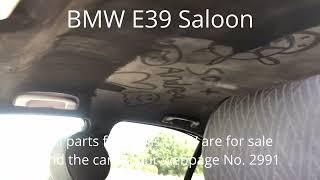 BMW E39 Saloon 520I M54 2002 model 2.2L 170HK Transmission Manual Color TITAN-SILBER 354