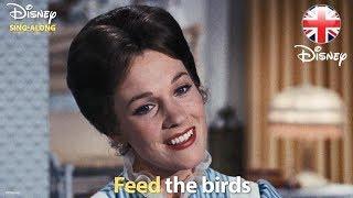 DISNEY SING-ALONGS  Feed The Birds - Mary Poppins Lyric Video  Official Disney UK