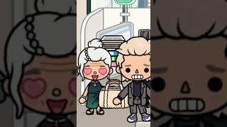 OLD WIFE Of My Boss Kissed Me in Toilet  #tocaboca #tocalifeworld #shorts