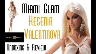 Integrity Toys Legendary Convention Fashion Royalty Miami Glam Kesenia Doll Unboxing & Review