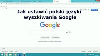 Jak ustawić polski język wyszukiwania Google