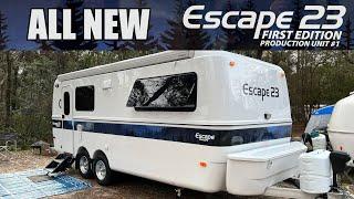 MUST SEE - The most EXCITING new Fiberglass Camper  Escape 23