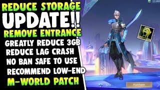 How to Reduce Storage in Mobile Legends  Greatly Reduce 3GB - Remove Entrance Animation - ML Config