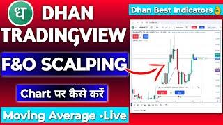 Dhan Tradingview Chart Option Scalping with Indicators - Live Scalping  Best Indicators for F&O