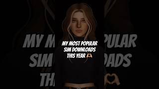 my most popular sim downloads this year  the sims 4 #sims4 #sims #thesims4 #createasim #sims4free