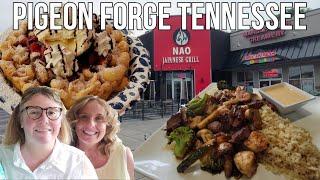 Pigeon Forge Best Funnel Cake Factory  Nao Japanese Grill  Candy Kitchen  Lumberjack Square Walk
