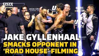 Conor McGregor Ultra-Jacked Jake Gyllenhaal Film Road House Scene After UFC 285 Weigh-Ins