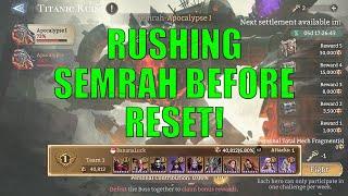 Semrah 1 in a rush  Guild Boss 2 Watcher Of Realms