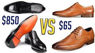 Splurge or Steal Dress Shoes $850 Santoni VS $65 Bar3  Mens Fashion 2017  Gents Lounge