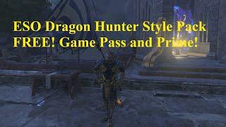 ESO Dragon Hunter Bundle 1 FREE Get It Now