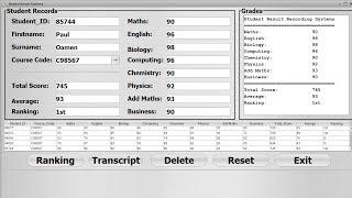 How to Create Student Result Recording Systems in Java NetBeans -  Full Tutorial