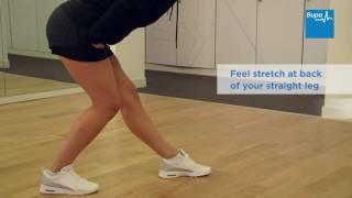 How to do a hamstring stretch  Bupa Health