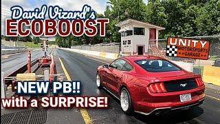 NEW PERSONAL BEST in David Vizards 2023 Ecoboost Ford Mustang... with a Surprise